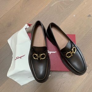 Ferragamo Bleecker Reversible Bit Lugged Loafer